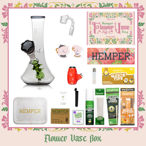 HEMPER - Flower Vase Bong Box