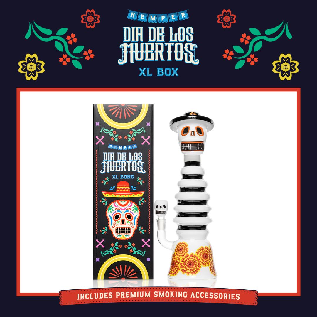 Hemper - Dia De Los Muertos XL Bong Box