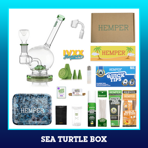 HEMPER - Sea Turtle Bong Box