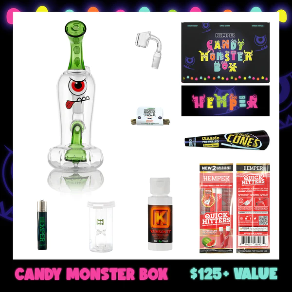 HEMPER - Candy Monster Bong Box