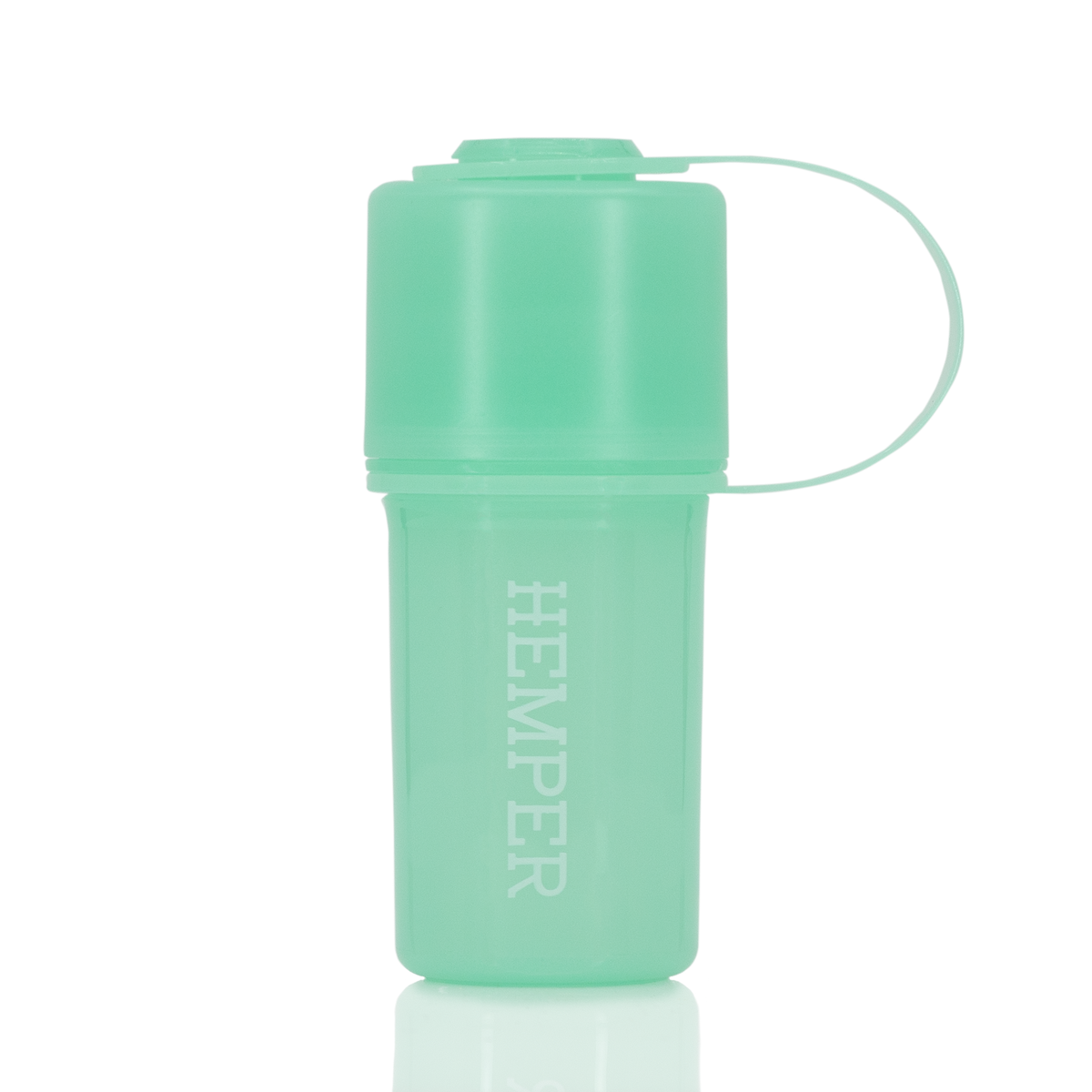 Hemper - The Keeper 3-in-1 Grinder + Storage Container Glow In The Dar —  Hara Brands