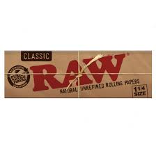 RAW - Classic 1 1/4 Rolling Papers - HEMPER