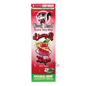 Skunk Brand - Hemp Wraps Cherry Pie Terps | 2PK